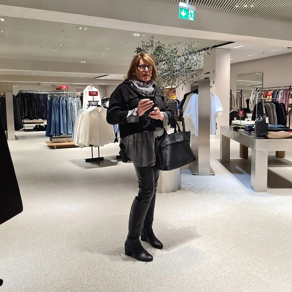 2. Januar - schon wieder en Femme auf Achse